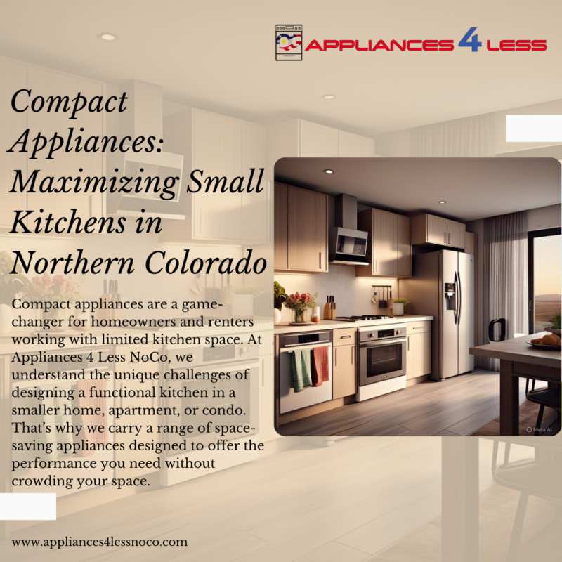 Compact appliances