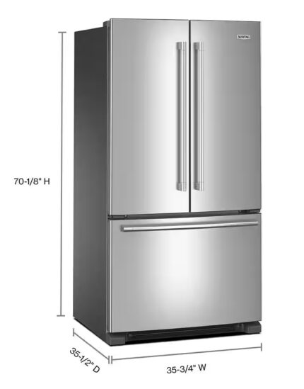 25 cu. ft. French Door Refrigerator in Fingerprint Resistant Stainless Steel, Energy Star Certified