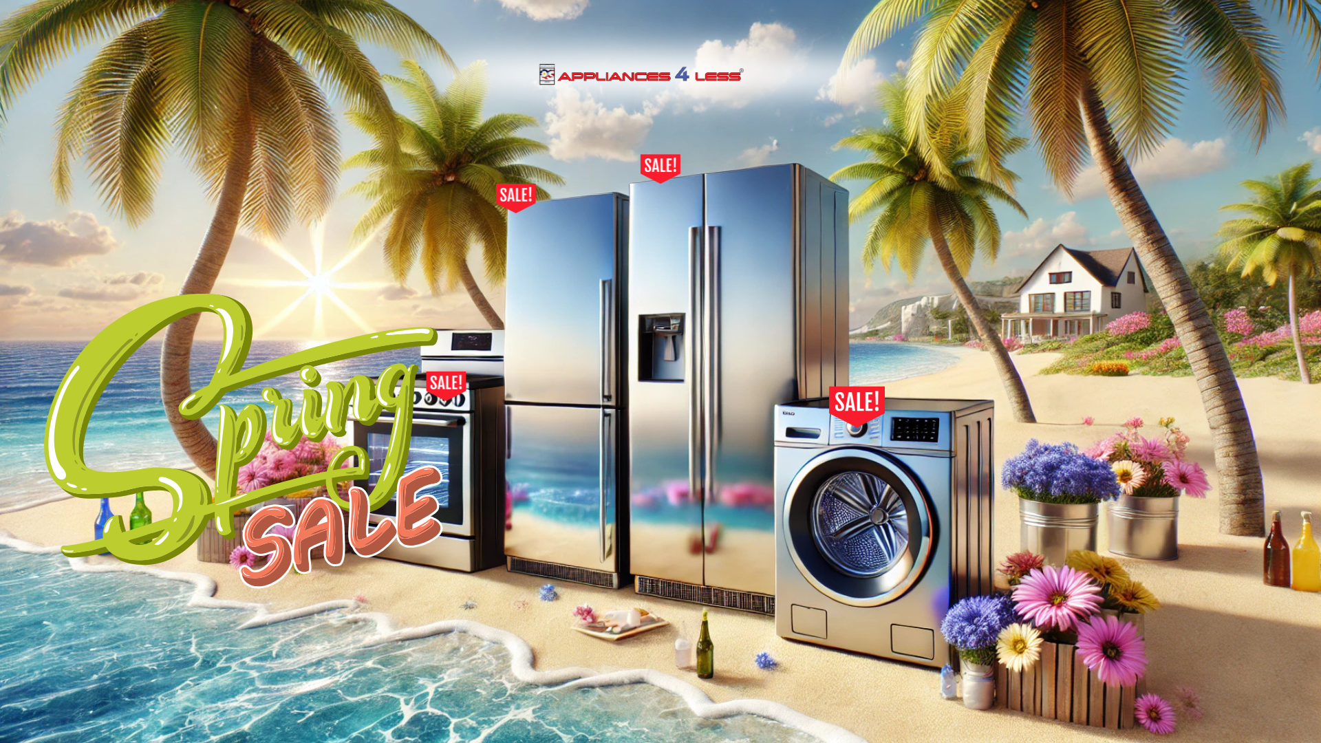 Spring sale at Appliances 4 Less stores